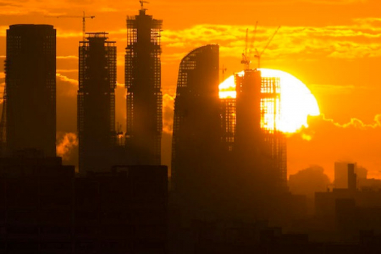 Sunce u Moskvi prošlog mjeseca sijalo samo šest do sedam minuta